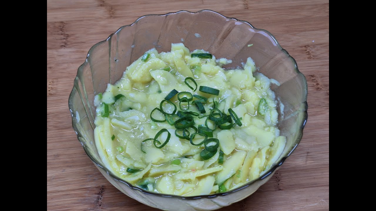 Gekauften Kartoffelsalat verfeinern #vegan