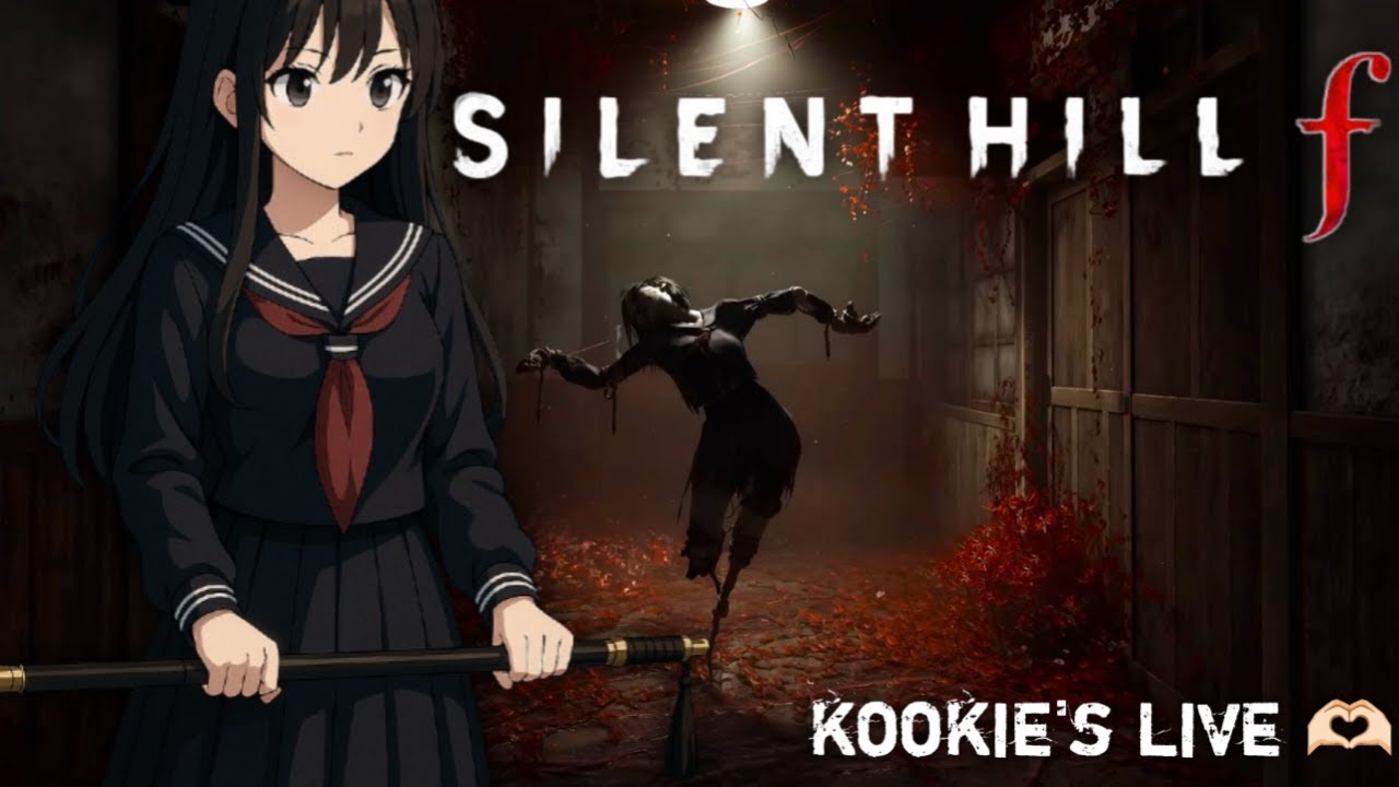 SILENT HILL F | part-1 | Giving this game one more chance | #livestream #gamergirl #vtuber #horror