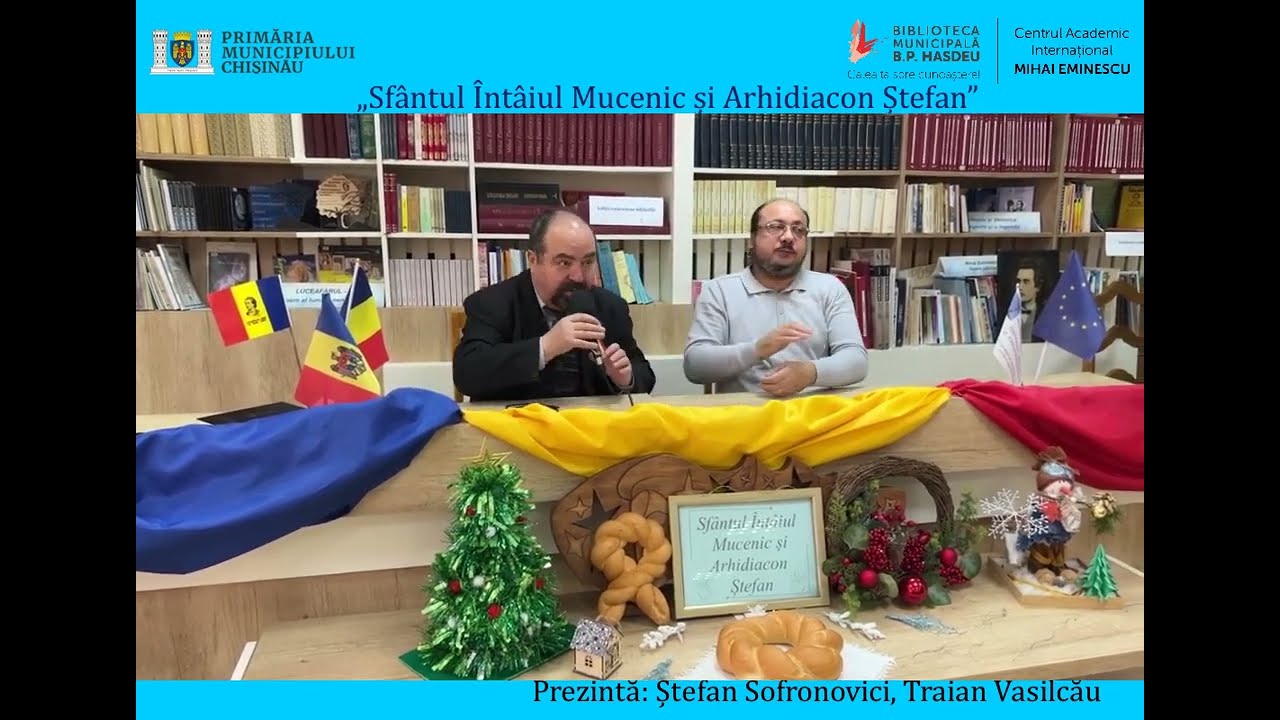 Lecție publică: „Sfântul Întâiul Mucenic și Arhidiacon Ștefan”