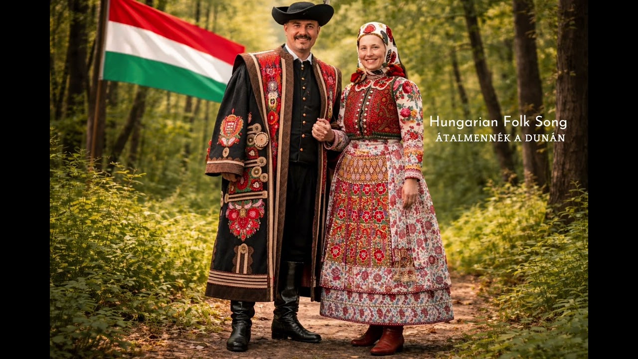 Hungarian folk song - Átalmennék a Dunán