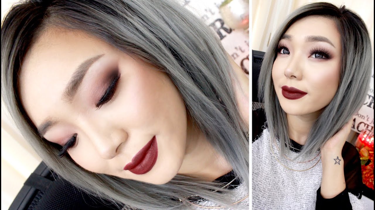 FALL Smokey Eyes & Burgundy Lips FULL FACE tutorial