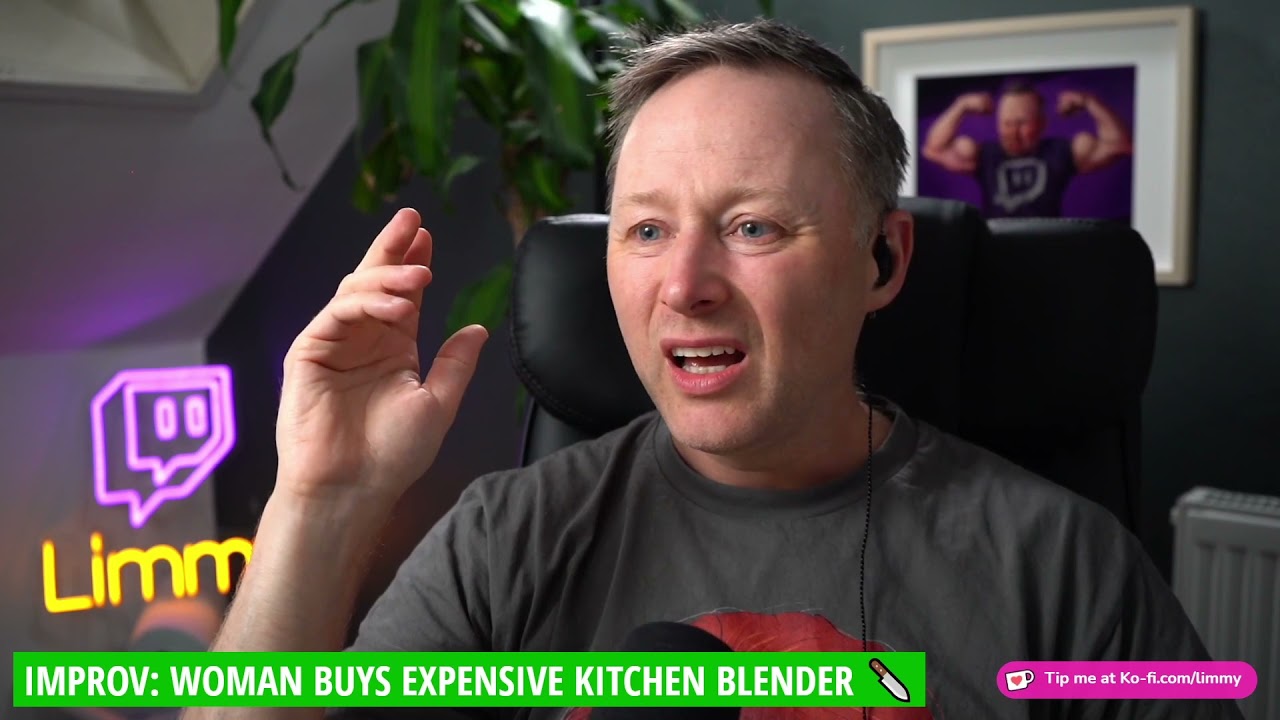 Limmy Improv: Woman Buys Expensive Kitchen Blender [2021-10-20]