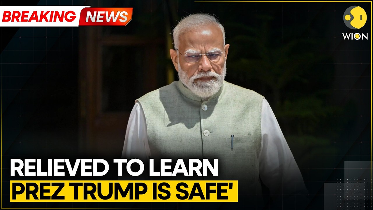 PM Modi Reacts To Shooting at White House Correspondents' Dinner | WION BREAKING