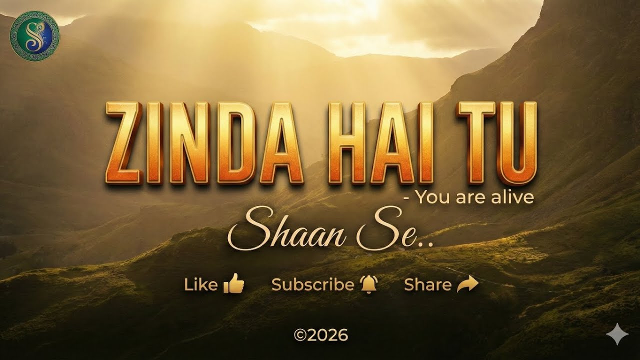 Zinda hai tu -You are alive 