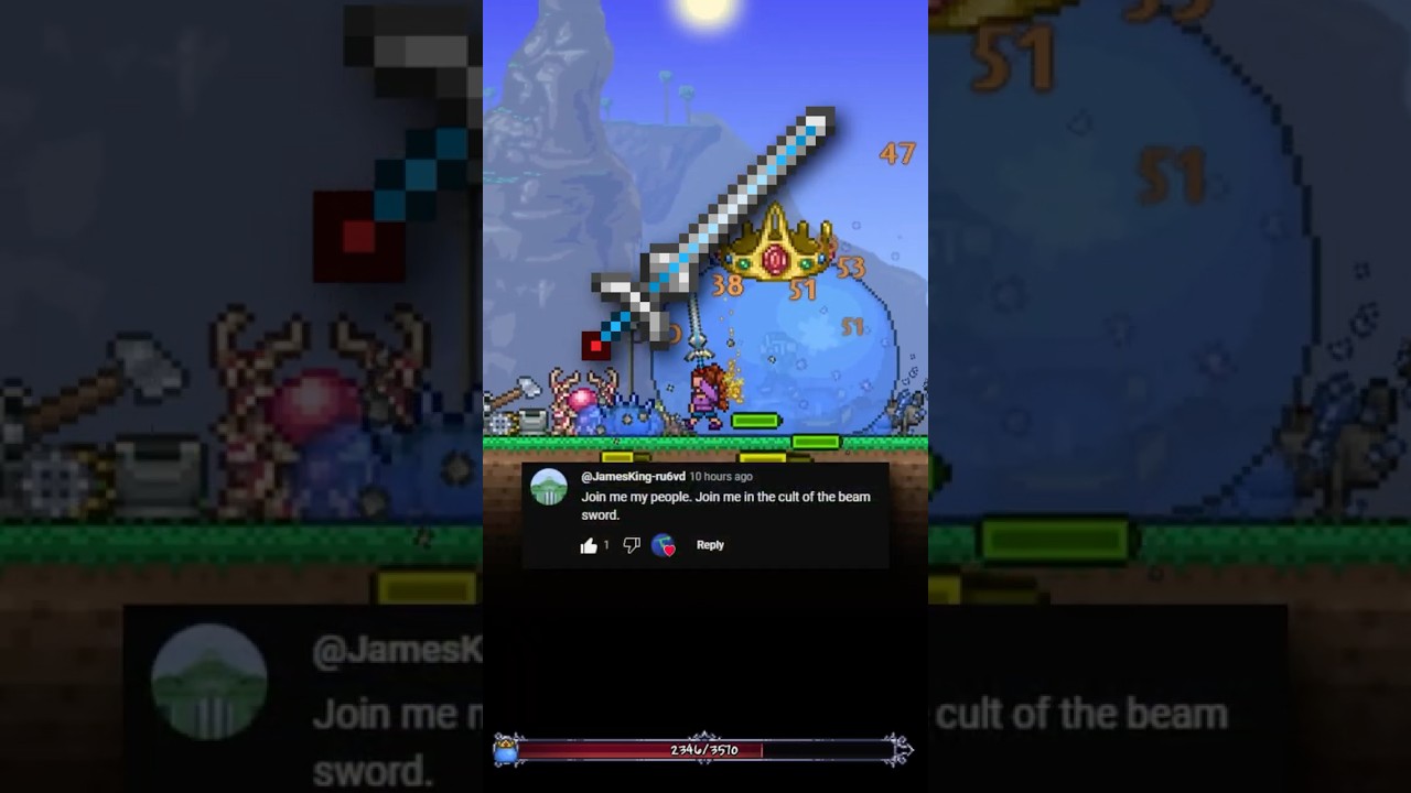Факты о Terraria, день 40: Лучевой меч #terraria #gaming #shorts @JamesKing-ru6vd