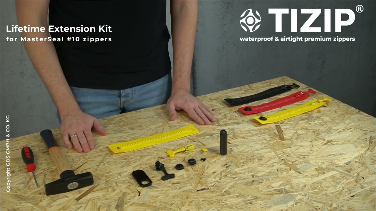 TiZip Zipper Repair Kit - Lifetime Extension Kit