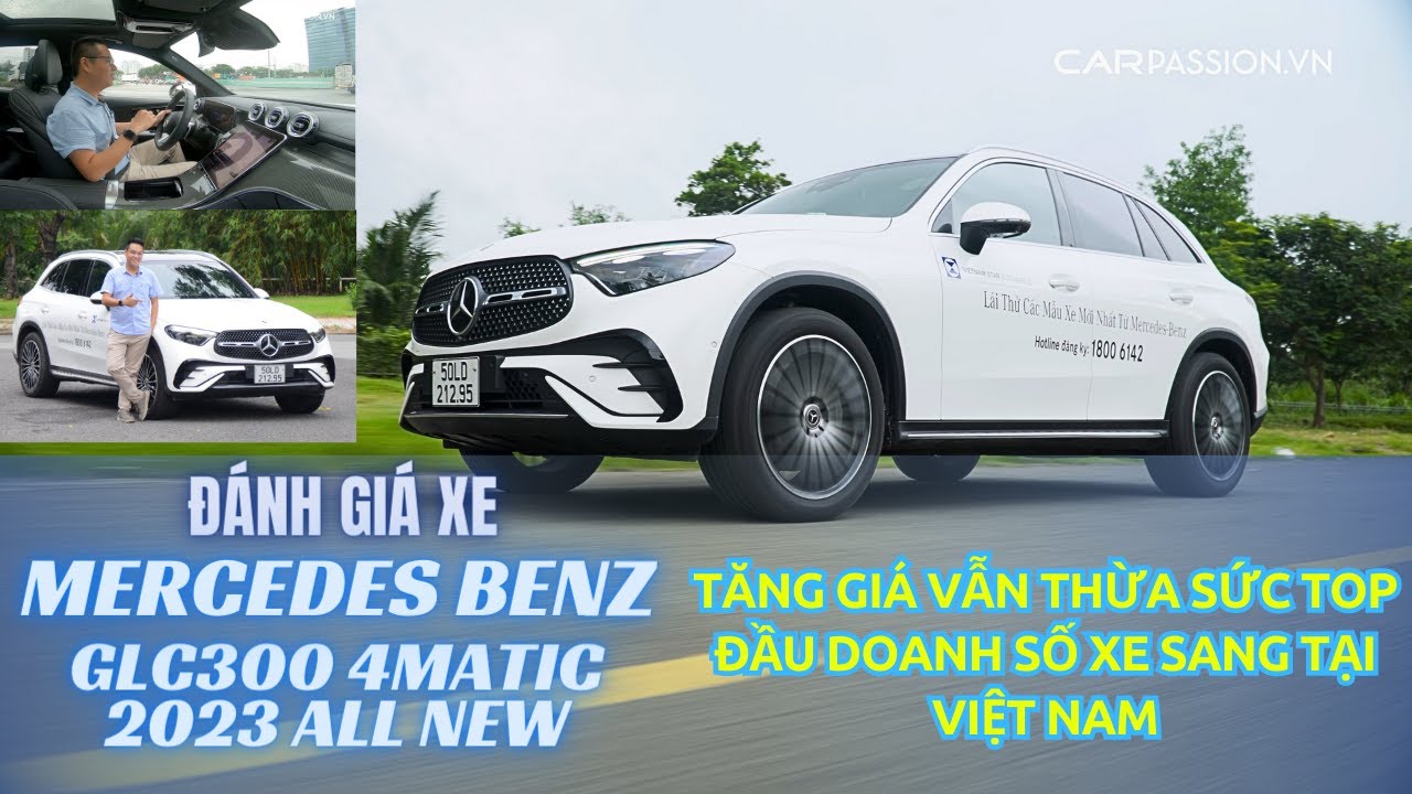Cầm lái Mercedes-Benz GLC 300 2023 mới hiểu vì sao đây là "con gà đẻ trứng vàng" trên toàn cầu