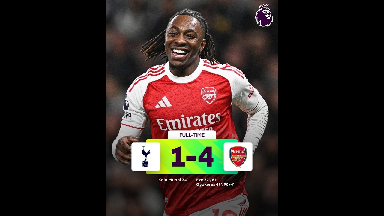 WE DESTROYED SPURS! 😱 Tottenham 1–4 Arsenal | Derby Demolition