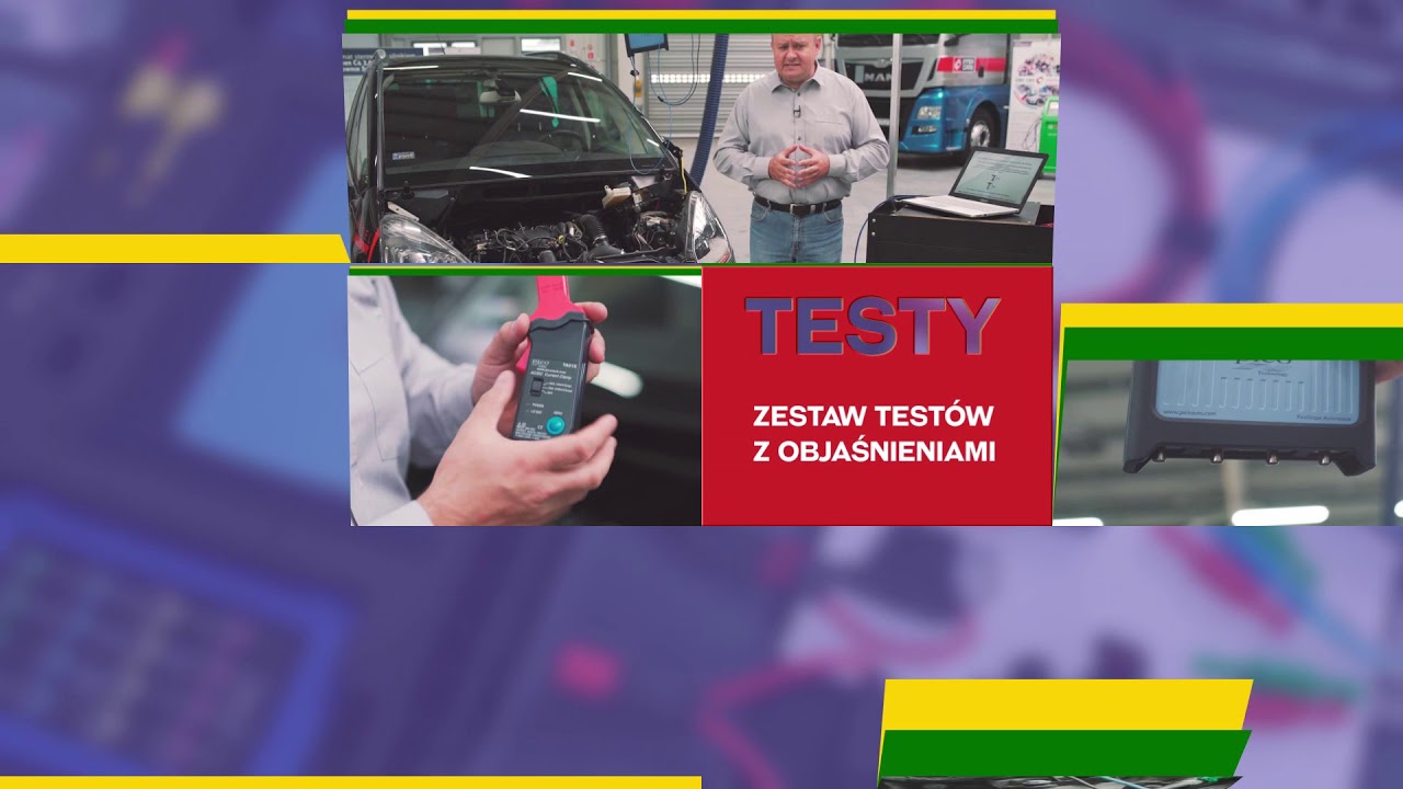 4.  Test pracy przepływomierza powietrza - szkolenie Pico