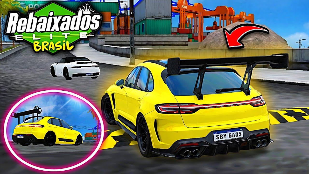 COLOQUEI UM AEROFOLIO NA PORSCHE MACAN DE CORRIDA NO REBAIXADOS ELITE BRASIL...😱 FICOU INCRÍVEL!!!