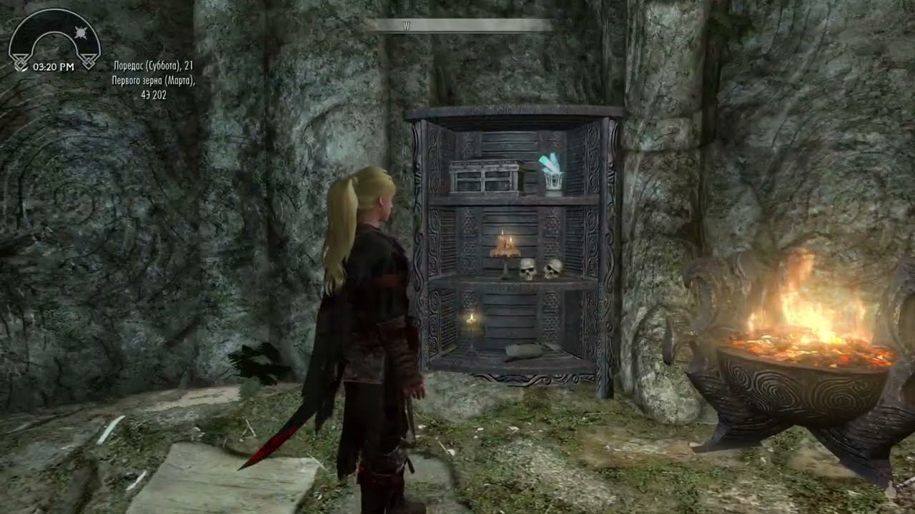 Скайрим - Храм Нараша. Возвращение в Скайрим