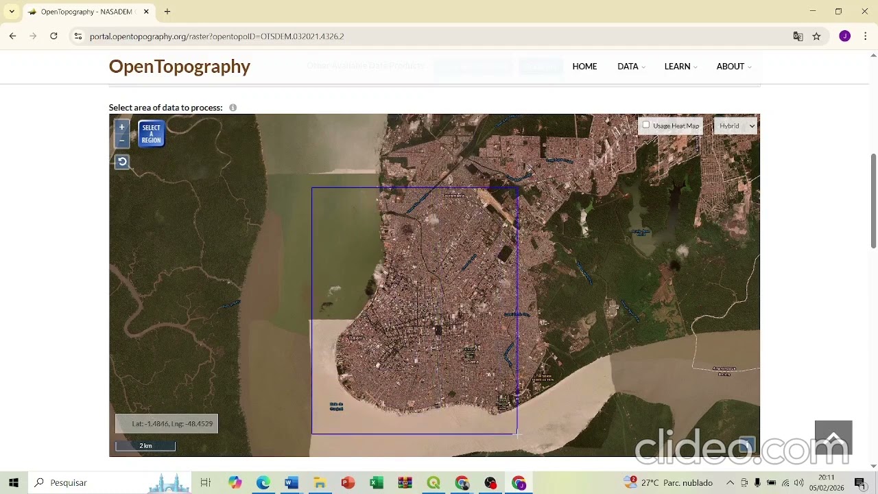 DELIMITAÇÃO DE BACIA HIDROGRÁFICA A PARTIR DE UM MDE