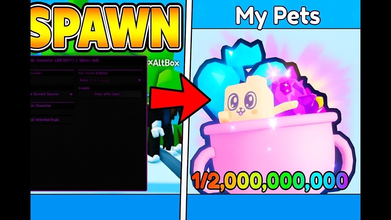 ＊SPAWN PETS!＊ Bubble Gum Simulator Infinity Pet Spawner Script!
