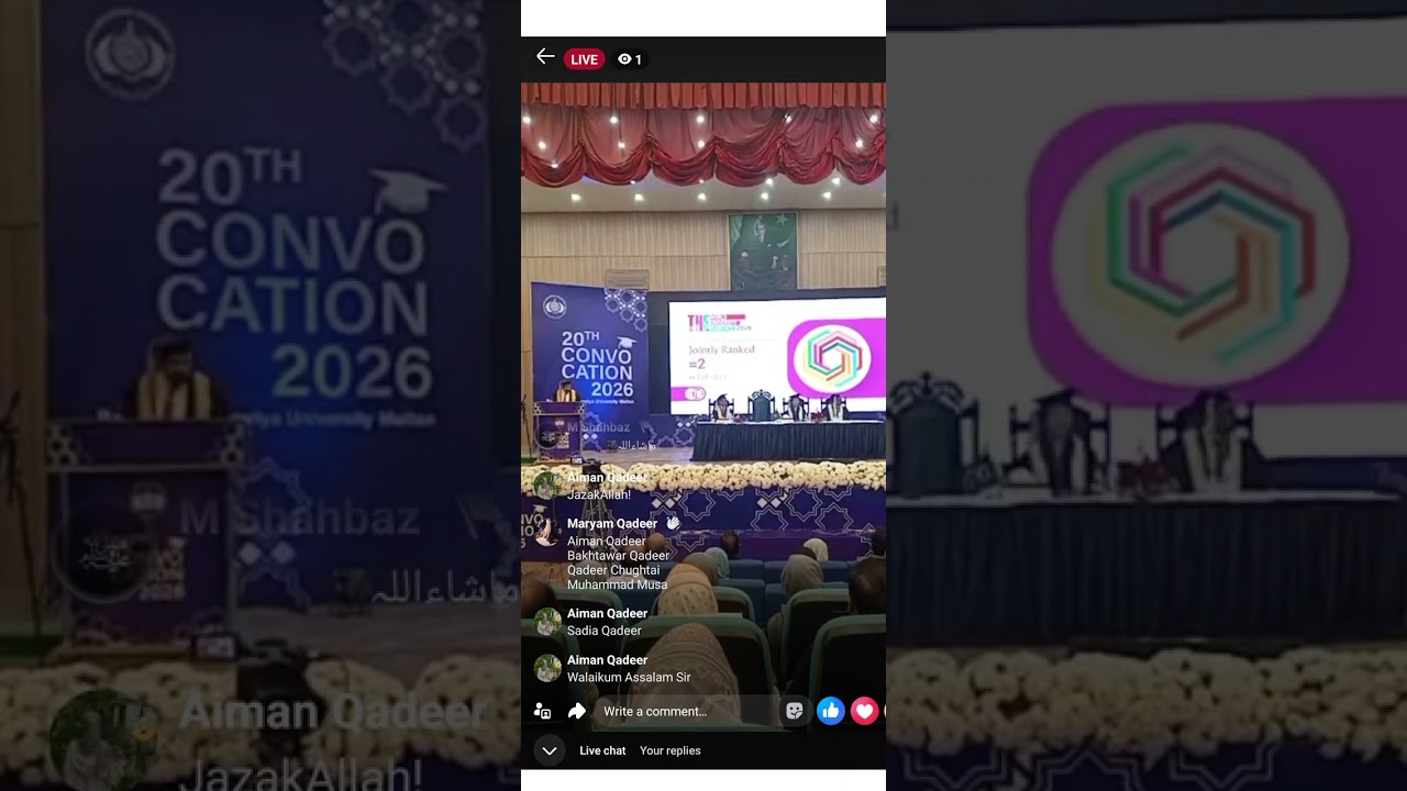 Bzu 20th convocation inauguration 2026