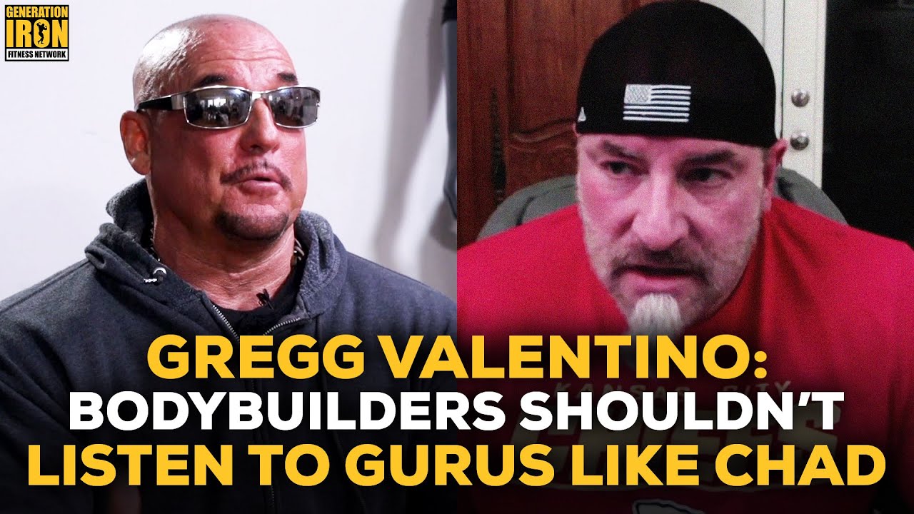 Gregg Valentino Slams Bodybuilders For Listening To Chad Nicholls & Other Gurus