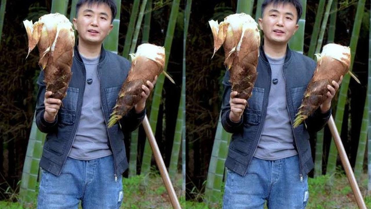 春笋大量出土新鲜脆嫩，徐三娃挖100多斤摆摊，看看卖了多少钱 #我的乡村生活 #春笋 #神奇的闲鱼