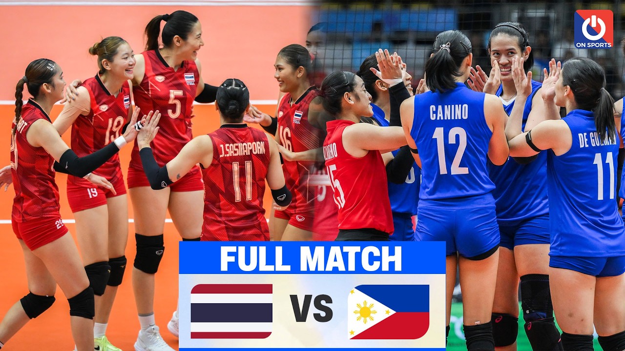 FULL HD | THAILAND vs. PHILIPPINES | Solomon choáng ngợp trước dàn sao người Thái