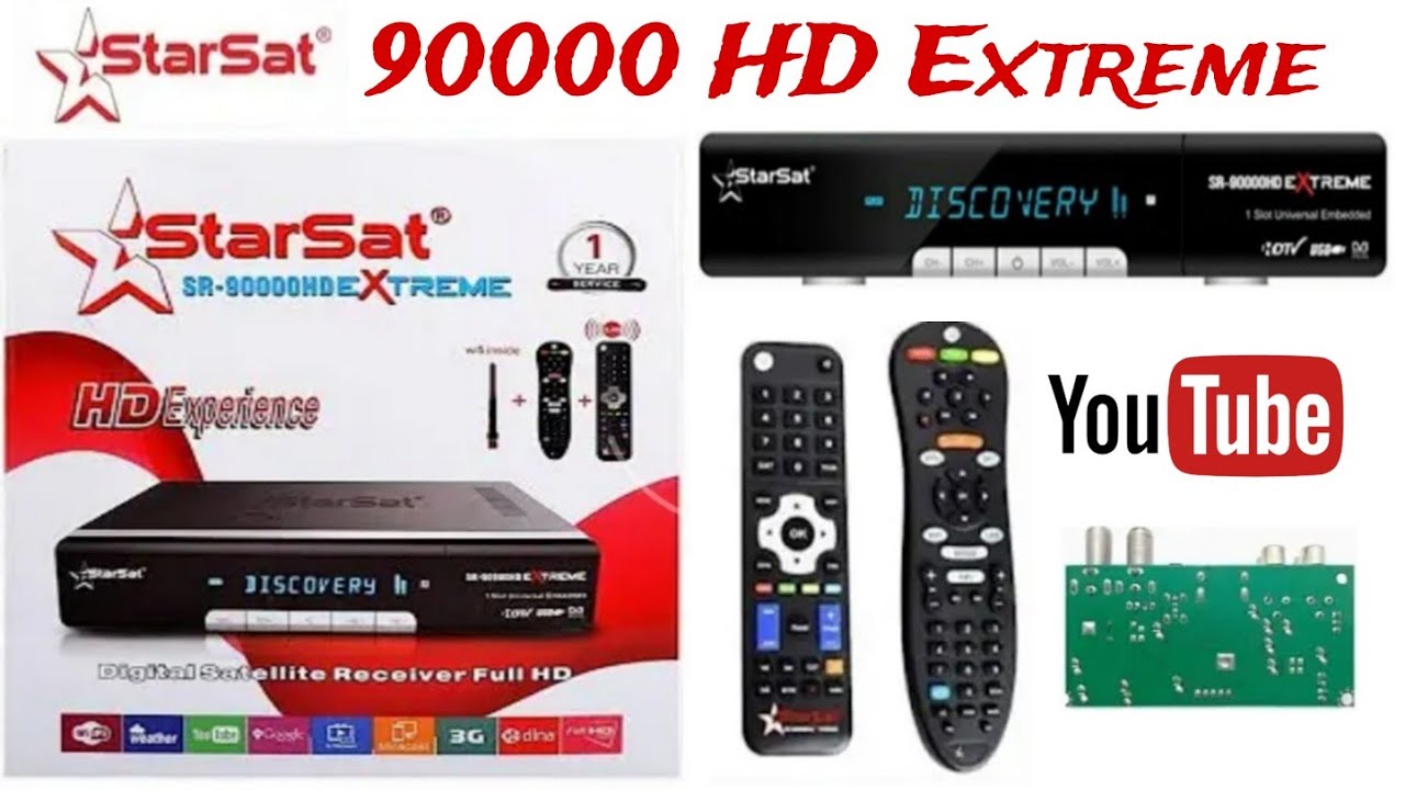 StarSat SR-90000 HD Extreme Unboxing || Starsat SR 90000 HD Review