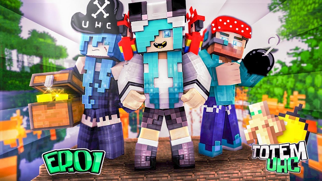 PERDIAMO CUORI?? FORZA VERDOSSA!!! - MINECRAFT TOTEM UHC #1 w/Anlix98 Tizio20