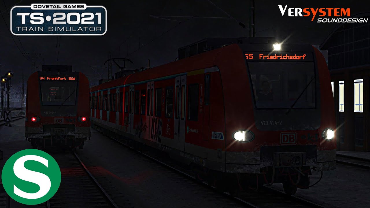 TRAIN SIMULATOR 2021 - S5 nach Friedrichsdorf - PACK von Versystem (1) | BR 423 | S-Bahn Rhein-Main