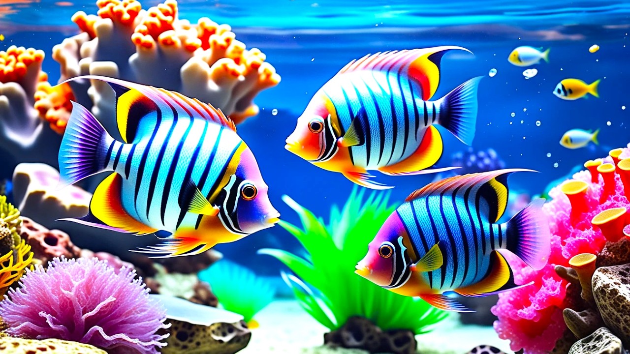 The Best 4K Aquarium Experience: Discover Stunning Jellyfish,Vibrant Coral Reefs & Exotic Ocean Life