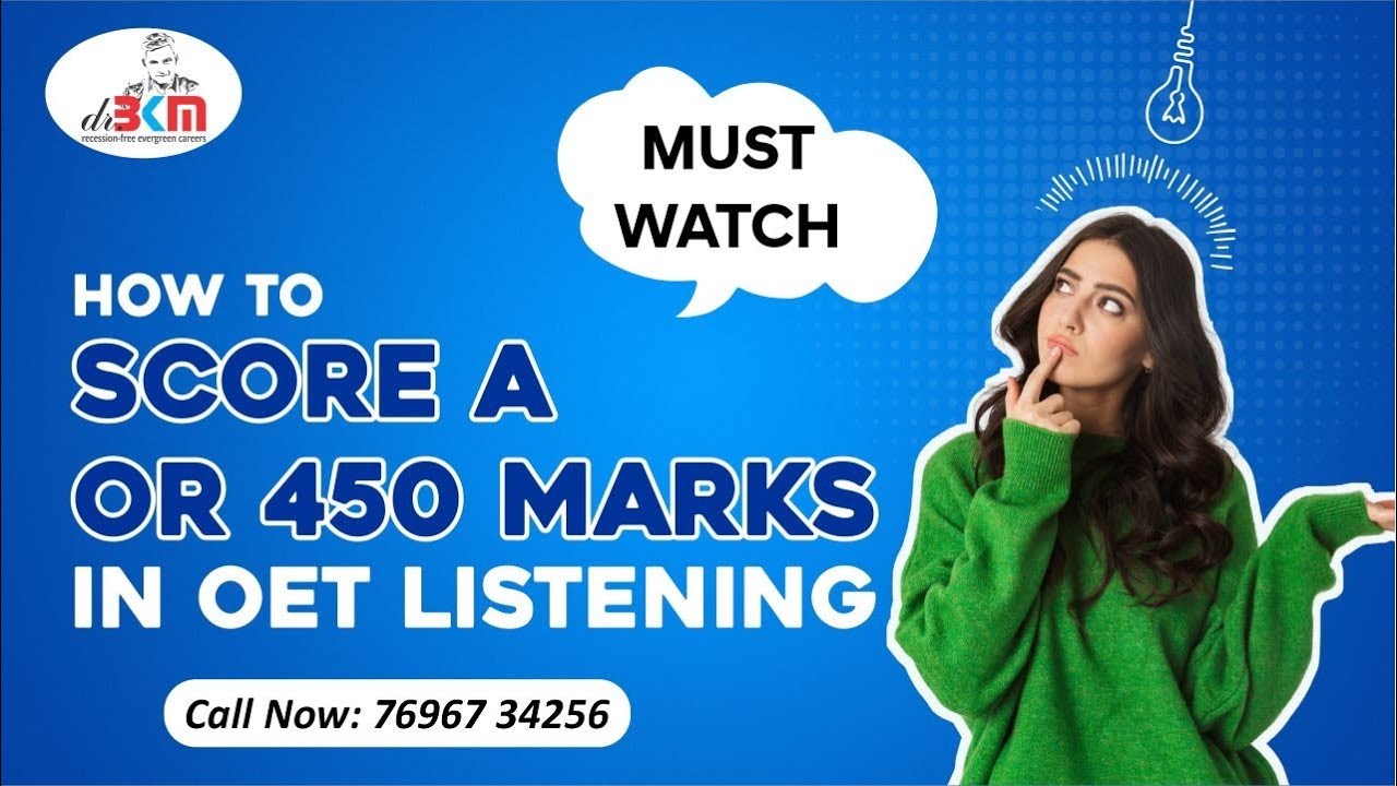 Complete sample of oet listening | How to score 450 or A grade in oet listening