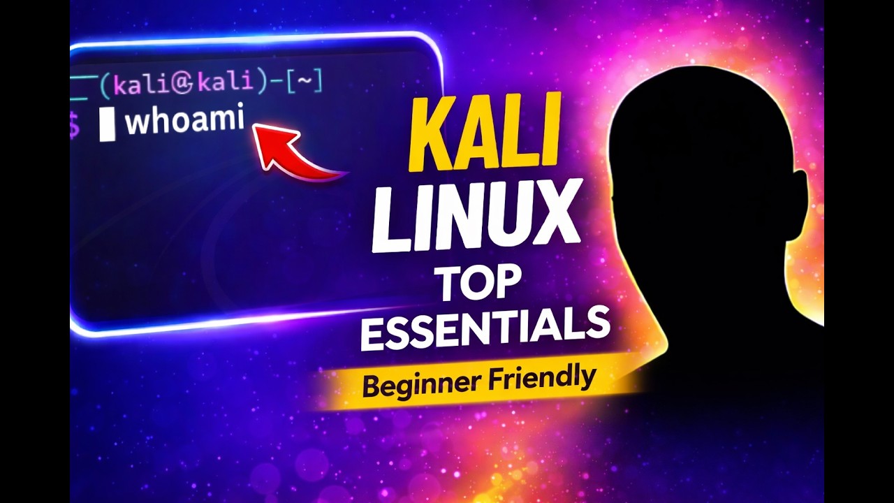 Kali Linux Essential Commands Every Beginner Must Know (2026) | Cybersecurity Basics