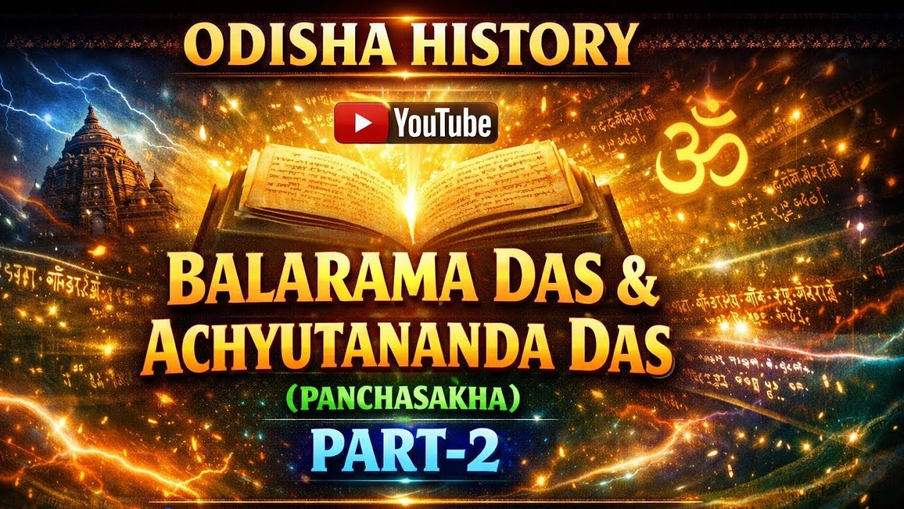Pancha Sakha Part-2 | Odisha History Complete Series | Story of Balaram Das, Achyutananda Das
