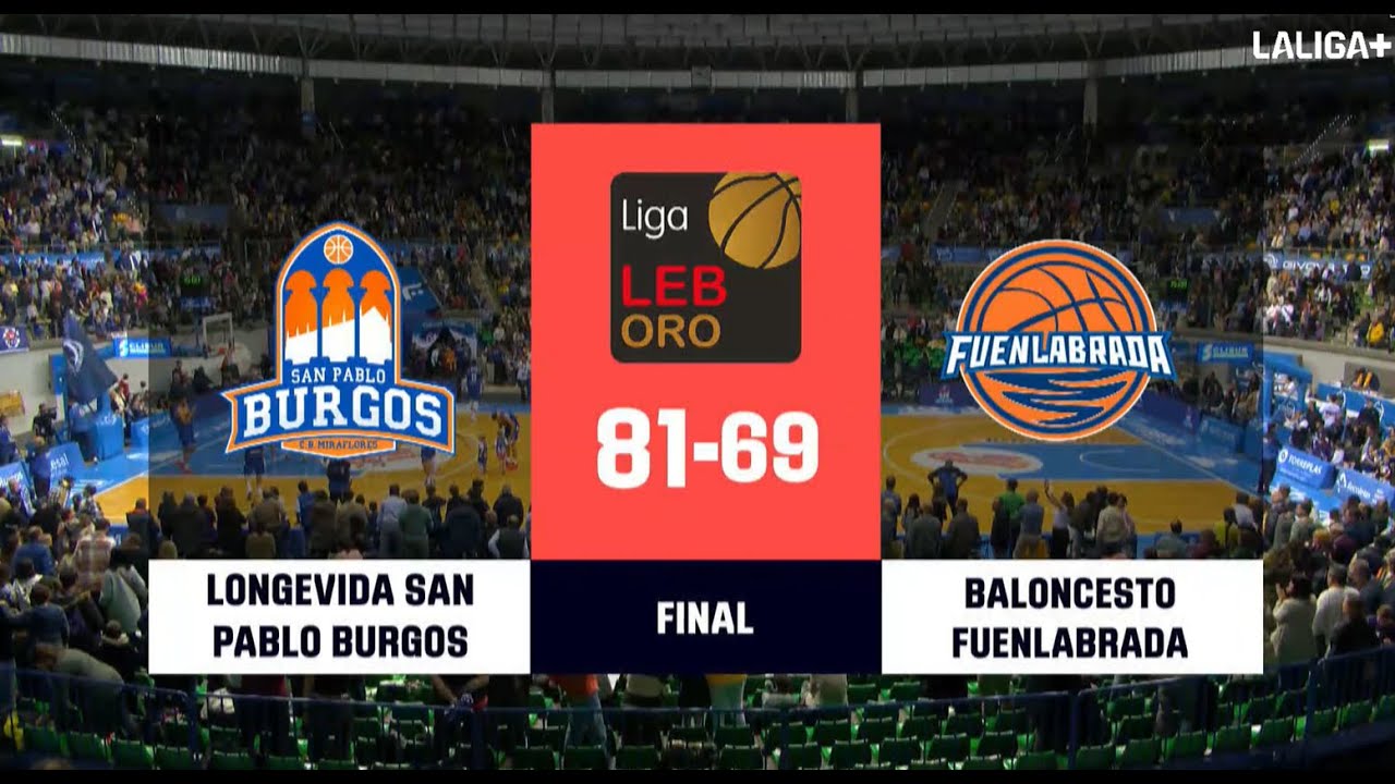 LONGEVIDA SAN PABLOS BURGOS 81-69 BALONCESTO FUENLABRADA | RESUMEN LEB ORO