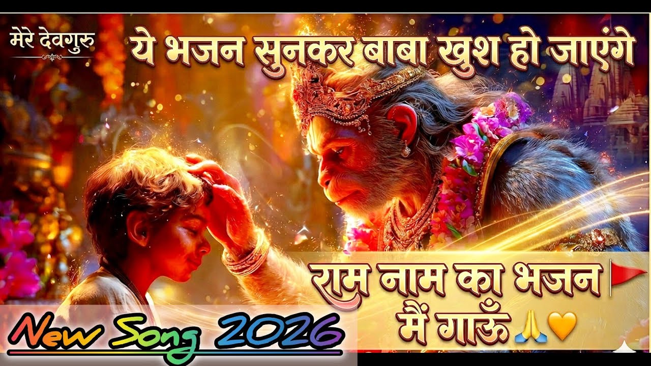 Ram Naam Ka Bhajan Main Gaun | Heart Touching Shree Ram Bhajan | Ram Naam Jap | Powerful Ram Bhajan