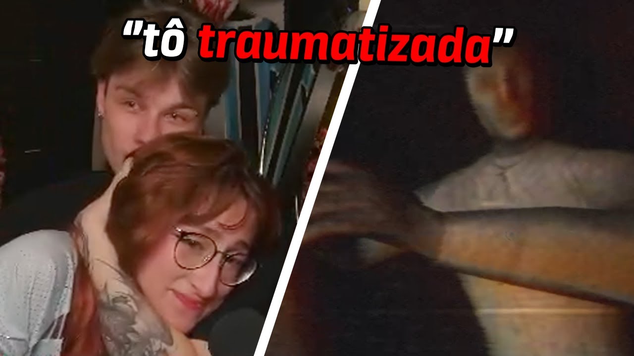 TRAUMATIZEI MINHA NAMORADA COM UM JOGO DE TERROR 👻 ft carol