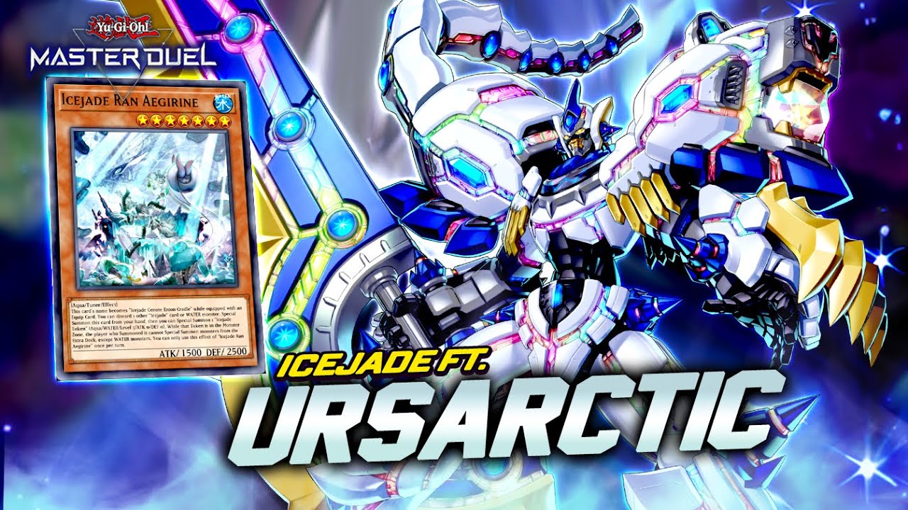 WATER ANTI META! URSARCTIC COMBO ft NEW ICEJADE ENGINE IS INSANE!! [Master Duel]