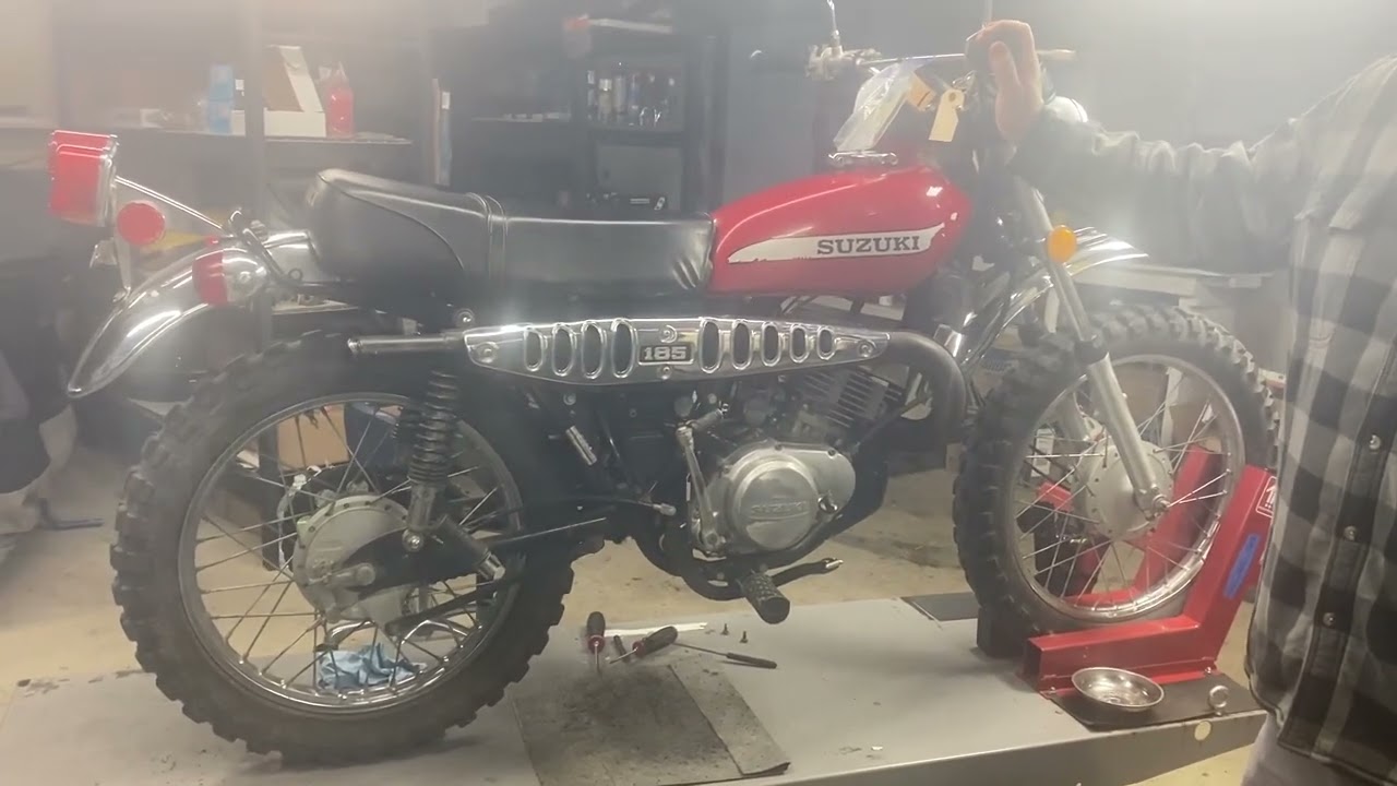 How to check your oil injection system on a vintage two stroke