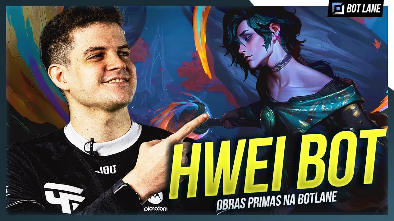 HWEI é melhor na BOTLANE do que no MID?!🖌️🎨