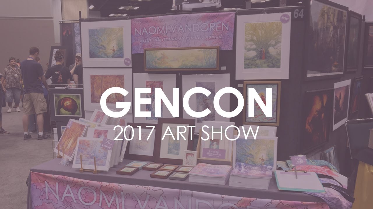 GenCon 50 Art Show 2017