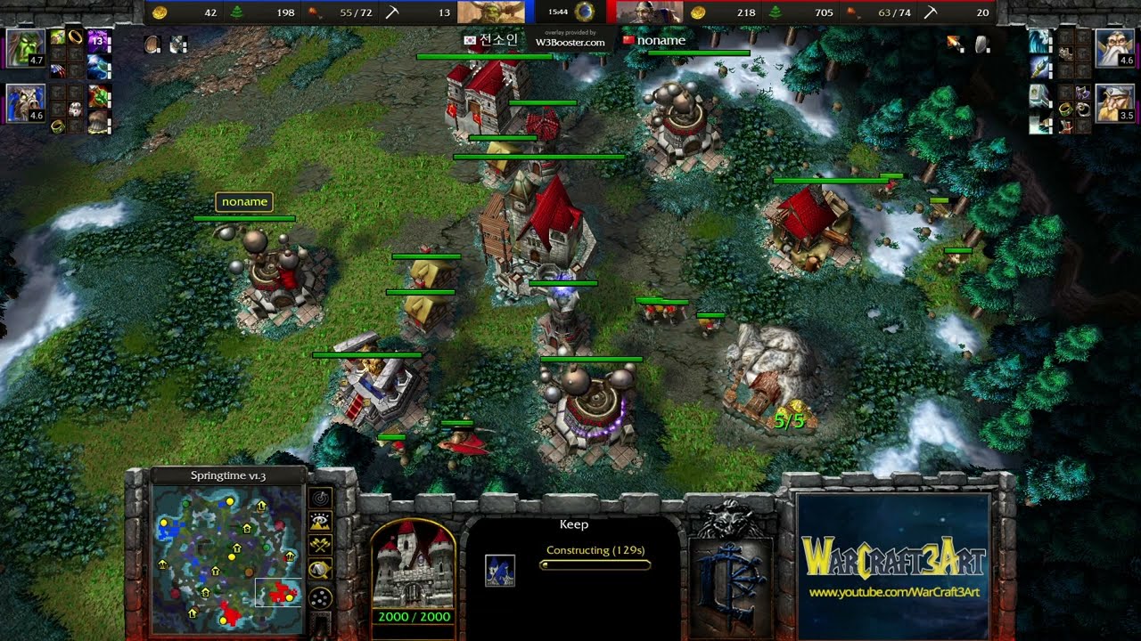 Fortitude(HU) vs So.in(ORC) - Warcraft 3: Classic - RN8853
