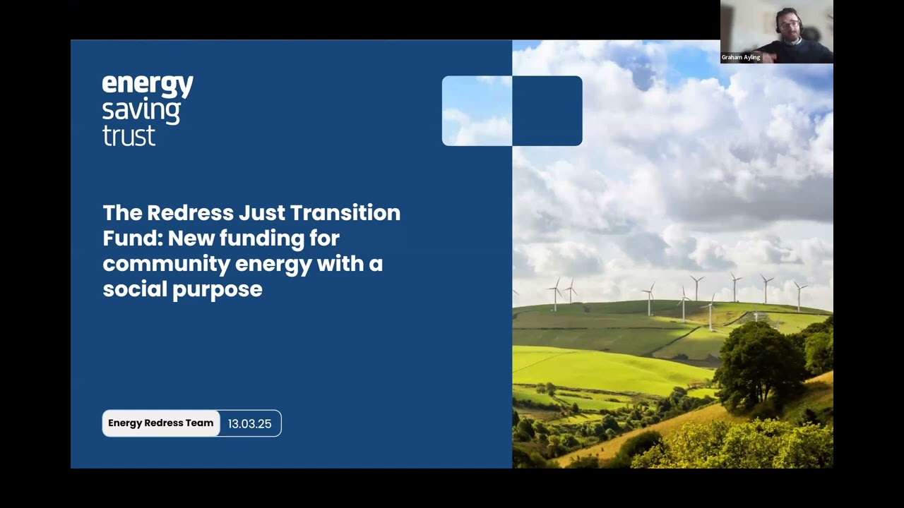 Energy Redress & Just Transition Fund Q&A with Graham Ayling - 13 Mar 2025 - Recording
