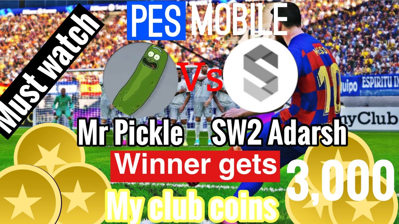 1v1 with one of the best PES players  *Winner gets 3,000 coins*