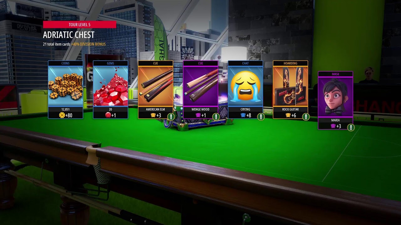 Tournament 2nd round[PS5] (Snooker Blitz)