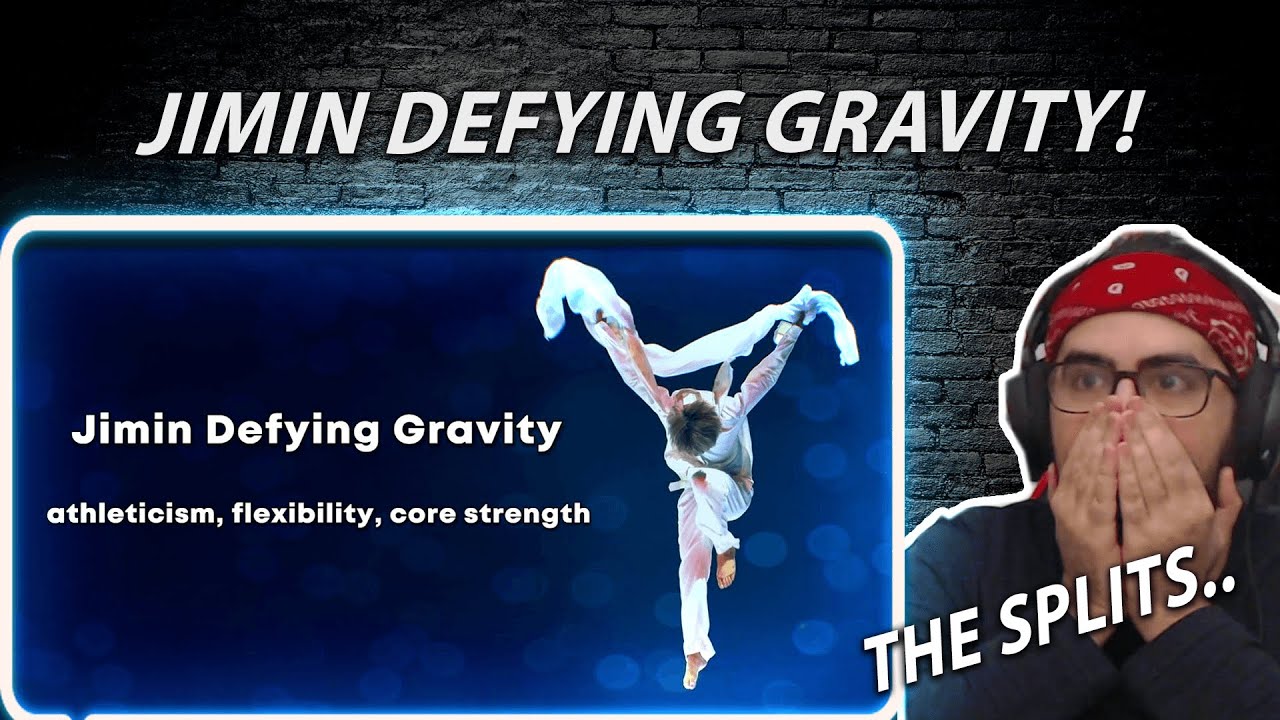 Incredible!! - Jimin Defying Gravity | Athleticism, Flexibility, Core Strength | Reaction