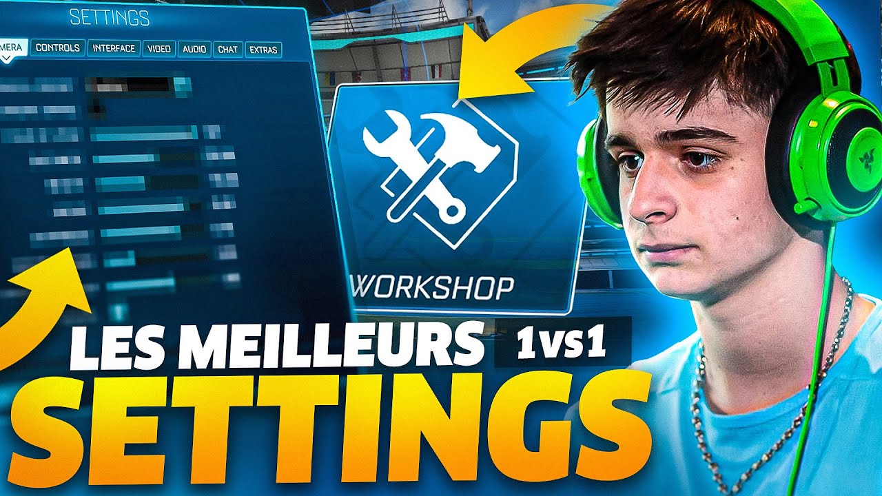 LES MEILLEURS SETTINGS pour LE 1V1 + 3 MAP WORKSHOPS pour S'ENTRAINER !