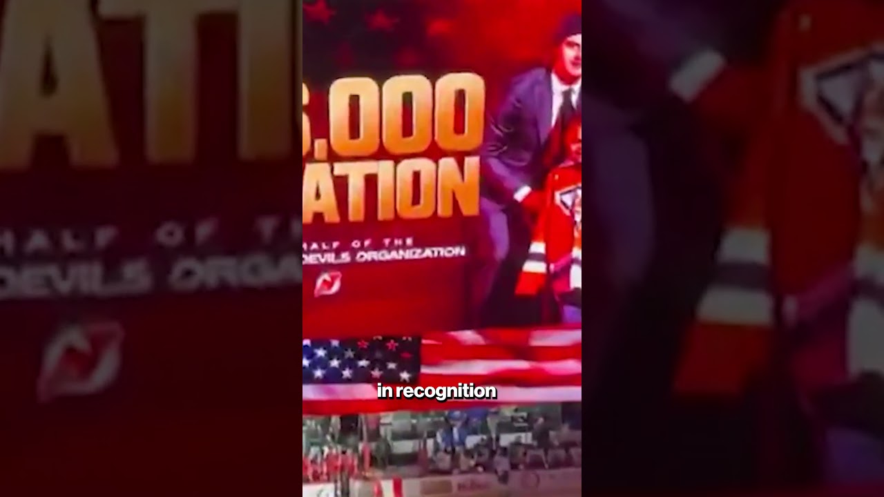 NJ Gov. booed during Devils&rsquo; tribute to Olympic hero Jack Hughes #shorts