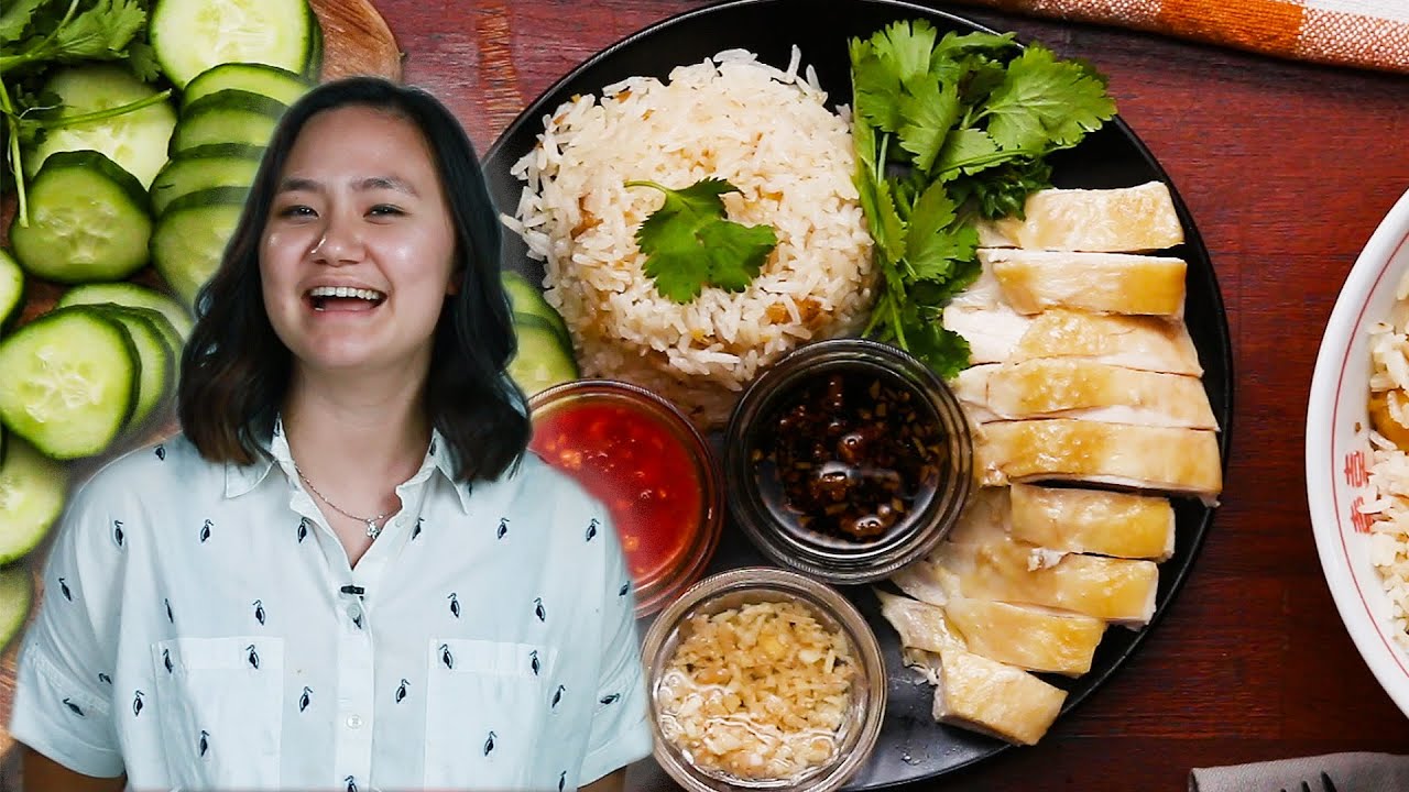 Hainanese Chicken Rice &bull; Tasty