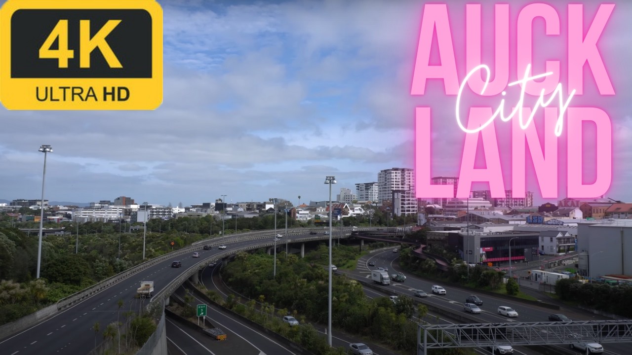 Downtown Auckland Walk | Upper Queen Street to Pitt Street | 4K