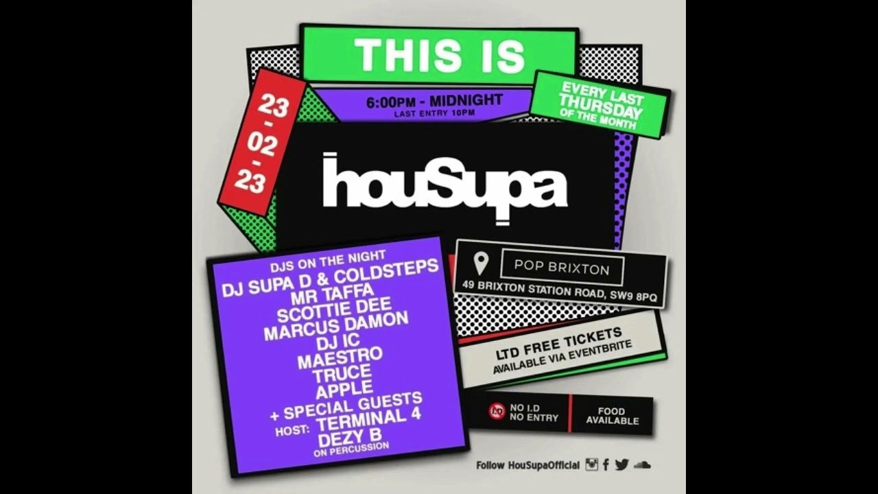 MR TAFFA & SCOTTI DEE @ THIS IS HOUSUPA POP BRIXTON