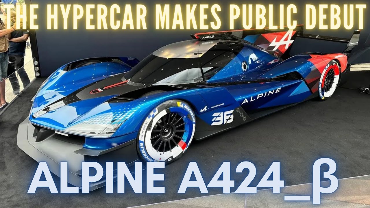 THE ALPINE A424_β LMDh 2024
