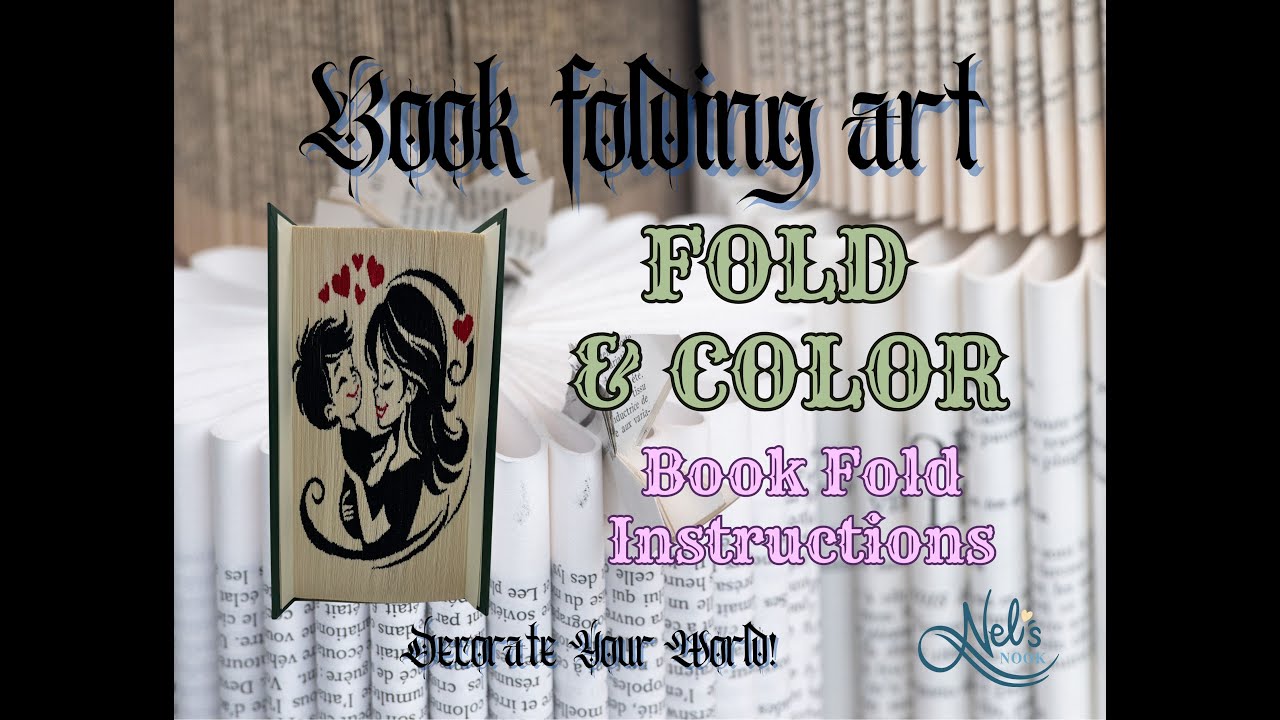 Fold & Colour - Measure, Mark, Cut & Fold pattern