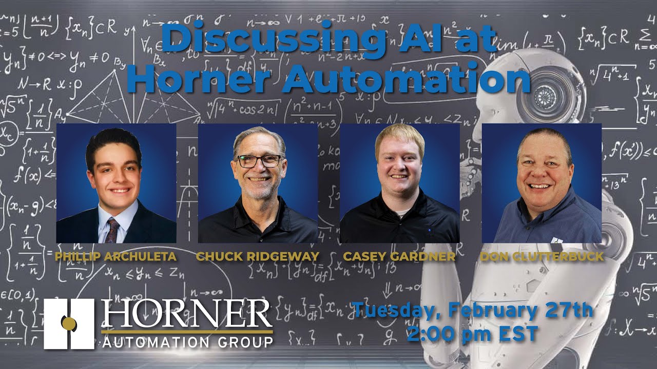 Discussing AI at Horner Automation