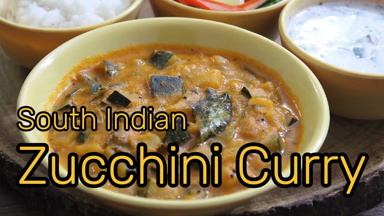 Homemade Healthy Zucchini Curry | Easy & Tasty One-Pot, Vegetarian Recipe | South Indian Style
