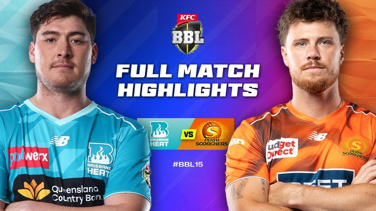 GREATEST BIG BASH GAME EVER! 🤯 Brisbane Heat v Perth Scorchers Match Highlights | #BBL15